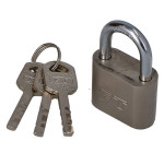 Cadenas laiton chromé anse inox