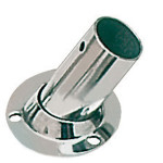 Platine inox soudée ronde