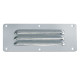 Grille d'aération rectangulaire en inox