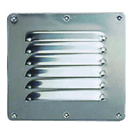 Grille d'aération rectangulaire en inox