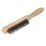 Brosse métalique avec fil d'acier