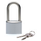 Cadenas chrome avec anse inox longue